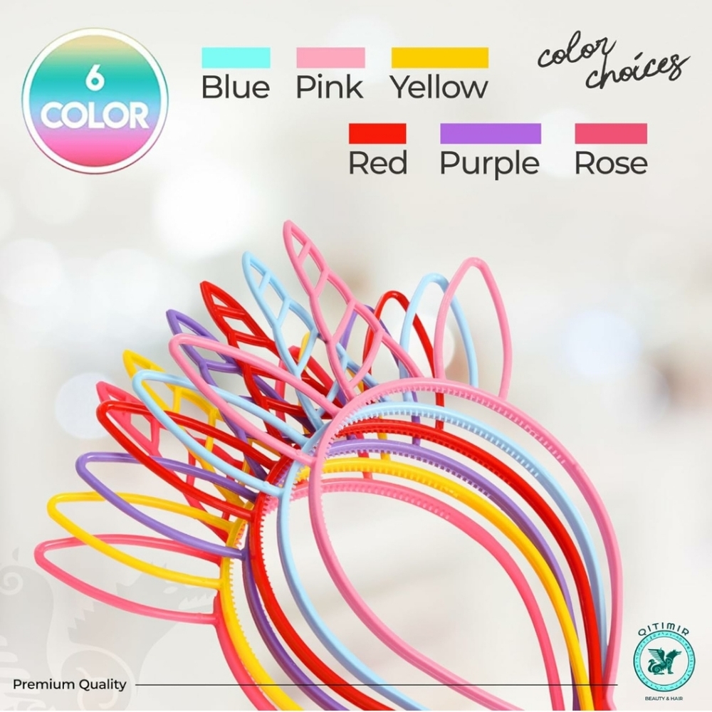 12 pcs Unicorn Headband for Girls